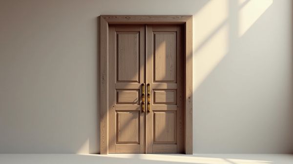 Isoler une vieille porte d'entrée en bois pour éviter les courants d'air